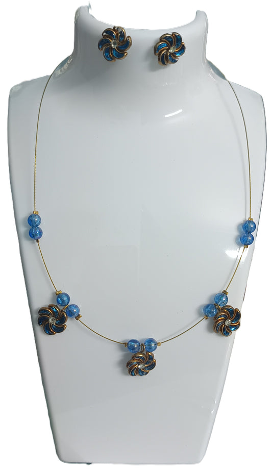 Intriguing Invisible Chain with Kundan Stones