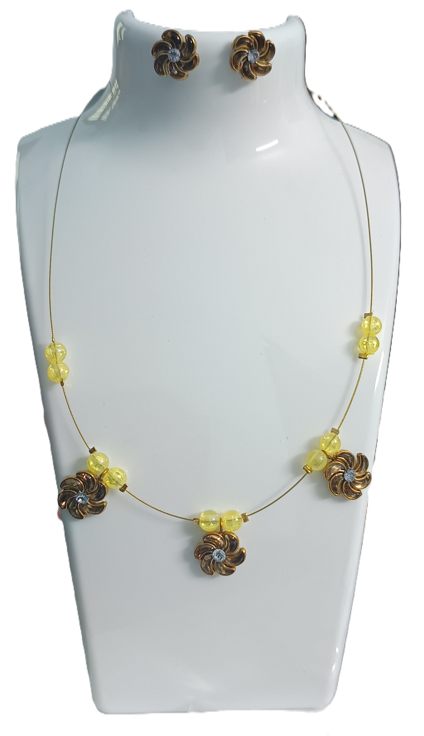 Intriguing Invisible Chain with Kundan Stones