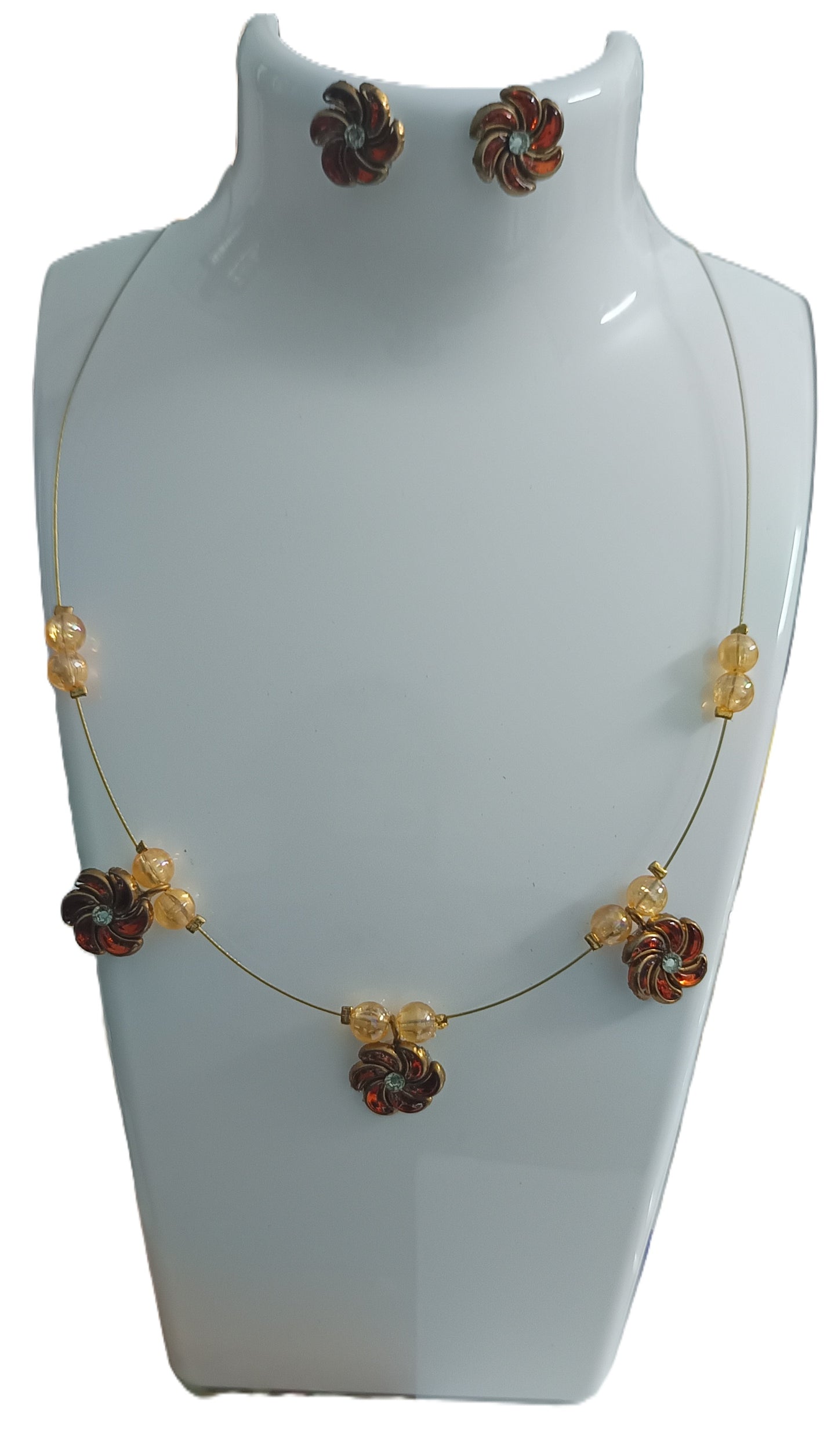 Intriguing Invisible Chain with Kundan Stones