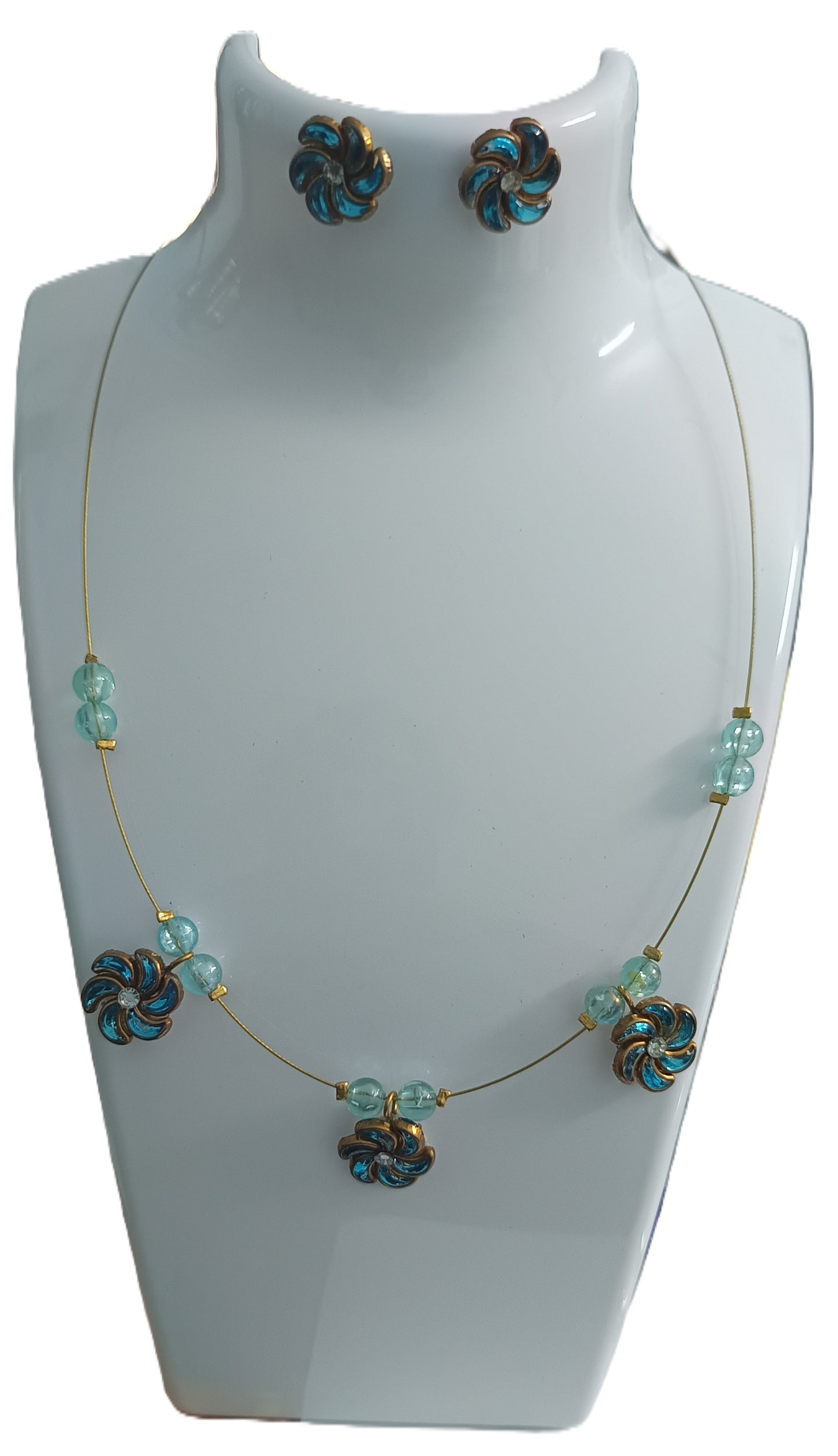 Intriguing Invisible Chain with Kundan Stones