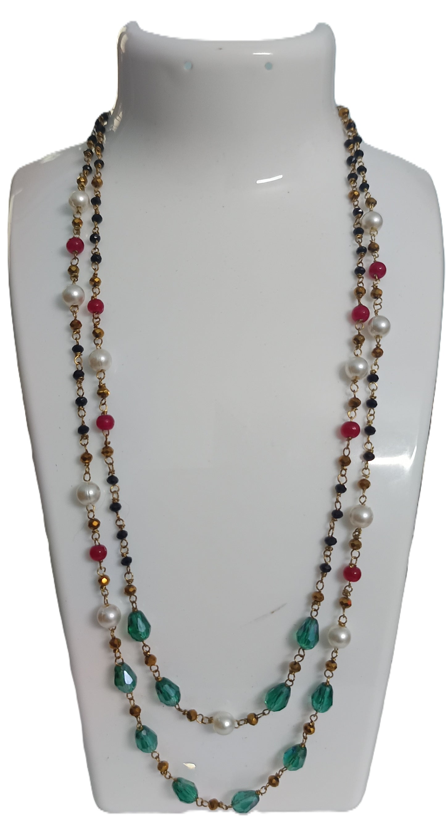 Marvelous Mangalsutra with Pearl Beads (Double Layered)