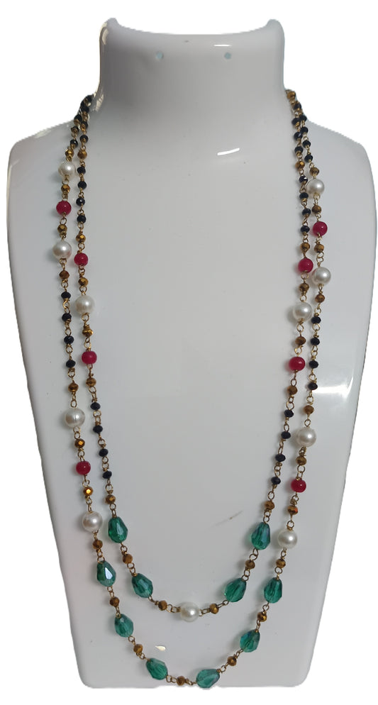 Marvelous Mangalsutra with Pearl Beads (Double Layered)