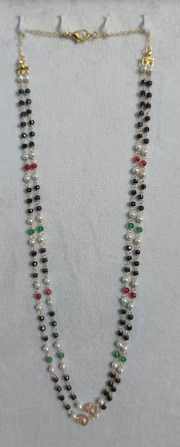 Marvelous Mangalsutra with Pearl Beads (Double Layered)